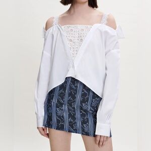 Maje Trompe L’oeil top